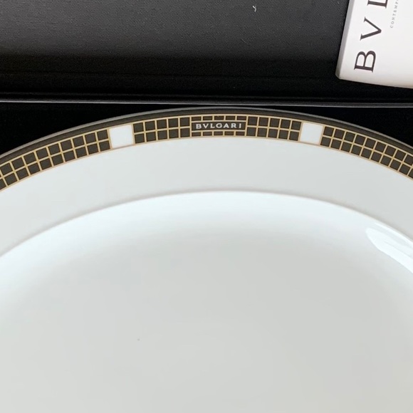 NIB ROSENTHAL BULGARI/BVLGARI QUADRI SERVING PLATE - Picture 4 of 4